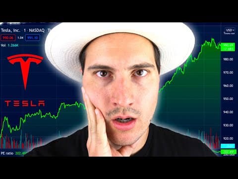 WHY TESLA STOCK JUST WENT INSANE thumbnail