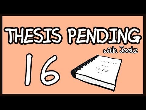 Thesis Pending: I Submitted my Thesis for Examination! thumbnail