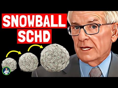 Charles Schwab: Snowball SCHD to Live Off Dividends thumbnail