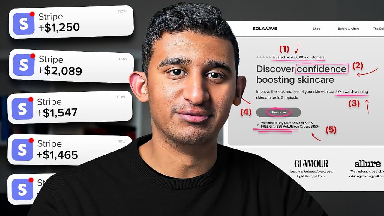 YouTube video player