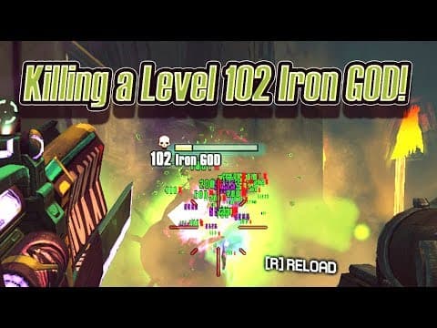 Killing an Iron GOD on OP 10! (Level 102). thumbnail