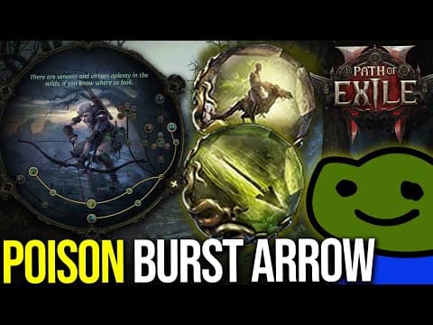 PoE 2 - Immune to All Slows: Poison Burst Arrow Pathfinder thumbnail