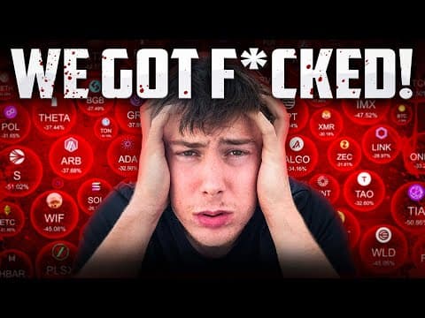 BIGGEST CRYPTO CRASH EVER - What I'm Doing RIGHT NOW!! thumbnail