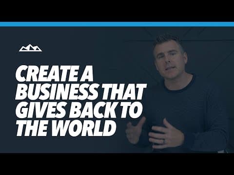 How to Build a Business with Social Impact thumbnail