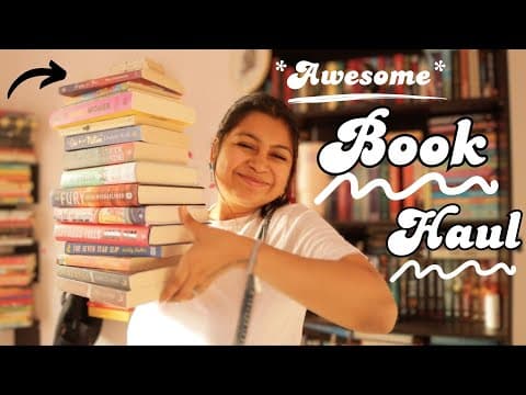 Huge, Juicy Book Haul (Crying Happy Tears) | Anchal Rani thumbnail