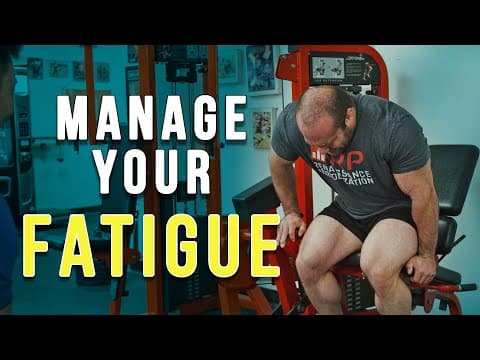 Training Principles Lecture 4- Fatigue Management with Dr. Mike thumbnail