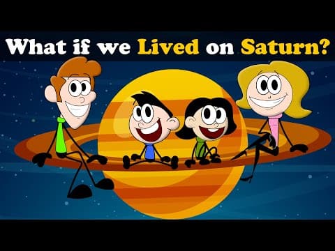 What if we Lived on Saturn? + more videos | #aumsum #kids #science #education #whatif thumbnail