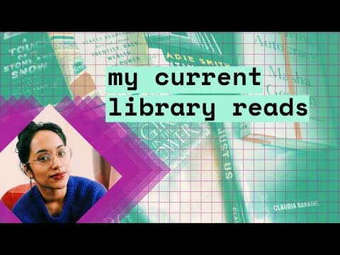 a lot of bad theories and some upcoming fantasy and nonfiction reads | library check-in thumbnail
