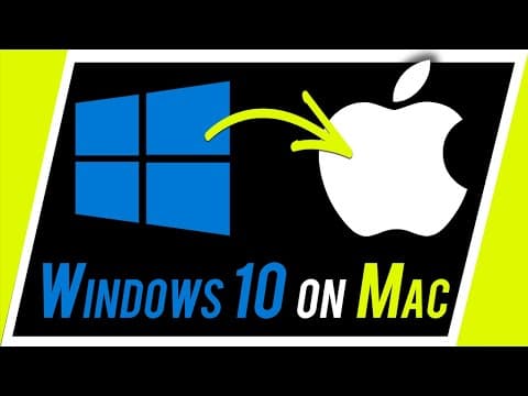 How to install Windows 10 on a Mac using Boot Camp Assistant thumbnail