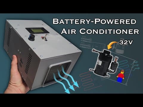 DIY Mini Battery-Powered Vapor-Compression Air Conditioner thumbnail