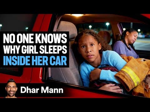 Girl Sleeps Inside Car With Family | Dhar Mann Studios thumbnail