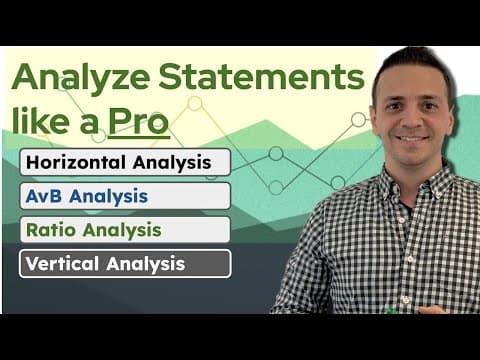 How to Analyze Financial Statements For a Corporation. 4 Types of Financial Analyses thumbnail