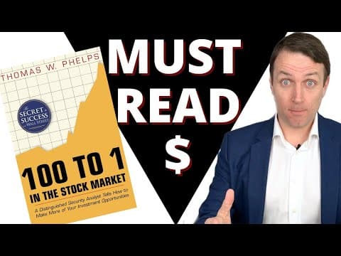 100 to 1 In The Stock Market by Thomas Phelps - MUST READ!!! thumbnail