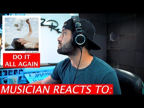 Joshua Bassett - Do It All Again - Musician's Reaction thumbnail