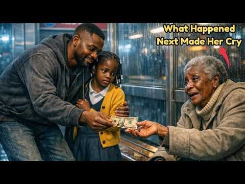 Single Dad Gave His Last $10 to An Old Woman In The Subway. Until She Did What No One Expected. thumbnail