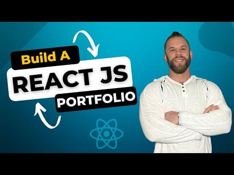 🔥 Build a REACT JS Portfolio Website Using Tailwind CSS - Get Hired! thumbnail