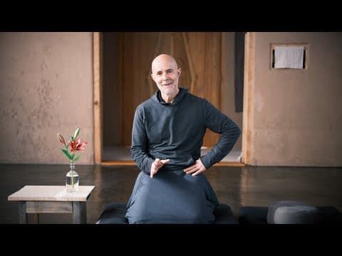 How to Be in The Present Moment — Guided Meditation with Zen Master Henry Shukman thumbnail