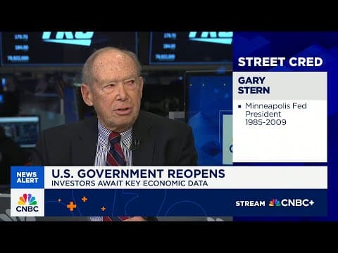 Difficult to build rationale to lower rates at this point, says former Minneapolis Fed president thumbnail