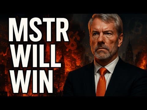 MSTR WILL BE THE MOST VALUABLE COMPANY EVER - RISK MISPRICED! thumbnail