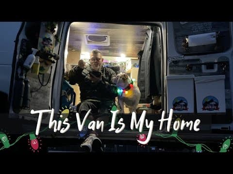 The Van Dwellers That Live On Your City Streets  "HOME SWEET HOME" In a Parking Lot thumbnail