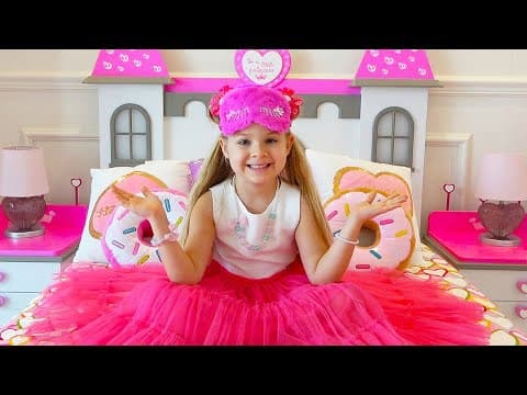 Diana in her new princess room & the magic suitcase thumbnail