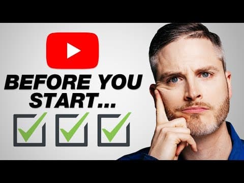 10 Things I Wish I Knew Before Starting YouTube in 2024 thumbnail