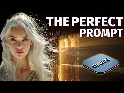 You're Prompting Wrong: This Trick Creates The PERFECT Prompt thumbnail