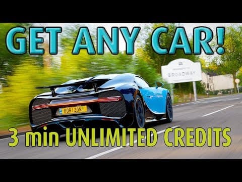 FORZA HORIZON 4 UNLIMITED CREDITS IN 3 min RACE! (SAFE GLITCH) thumbnail