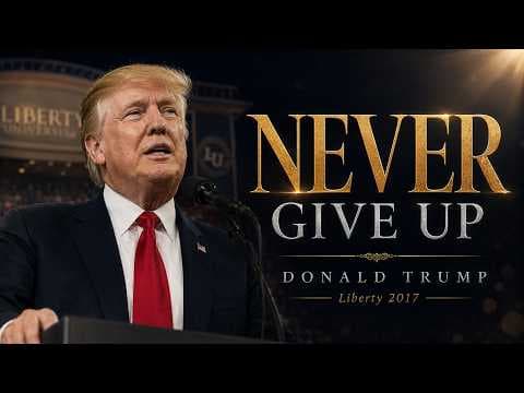 ENGLISH SPEECH | DONALD TRUMP: Never, Ever Give Up (English Subtitles) thumbnail