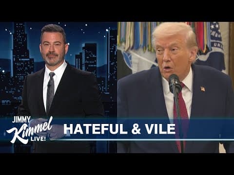 Trump Sinks to New Low Addressing Murder of Rob Reiner & Wife and Mrs. Obama Surprises Great Family thumbnail