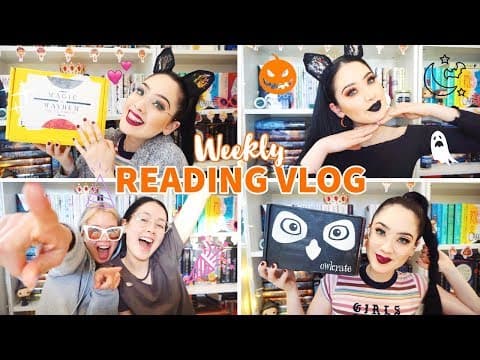 EXCITING DOUBLE UNBOXING, PANIC! AT THE DISCO & CELEBRATING✨Weekly Reading Vlog: 1-7 October thumbnail