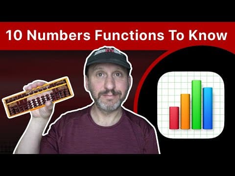 The 10 Functions That Every Mac Numbers User Should Know thumbnail