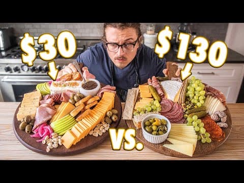 $30 Charcuterie Board vs $130 Charcuterie Board | But Cheaper thumbnail