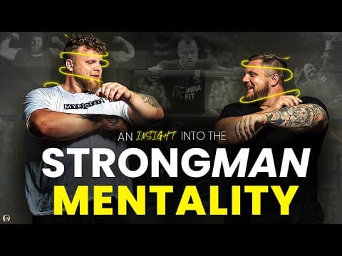 WHAT IT TAKES TO BE THE STRONGEST MAN IN THE WORLD | Tom Stoltman, Luke Stoltman, Hafthor Bjornsson thumbnail