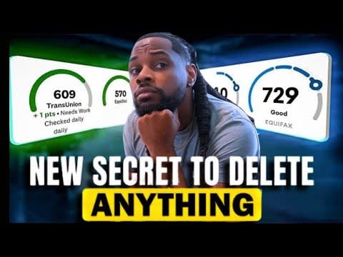 How To Remove Charge Offs From Credit Report FAST!! 2025 (UPDATE) thumbnail