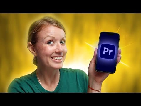 Adobe Premiere Just Went Mobile⦠For FREE! thumbnail