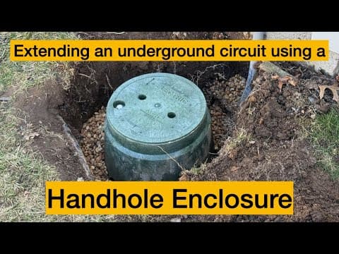 How To Safely Repair EXPOSED WIRING to a Detached Garage thumbnail