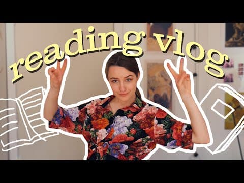 life's a mess but at least it's sunny | OWLs week 1 | reading vlog #5 thumbnail