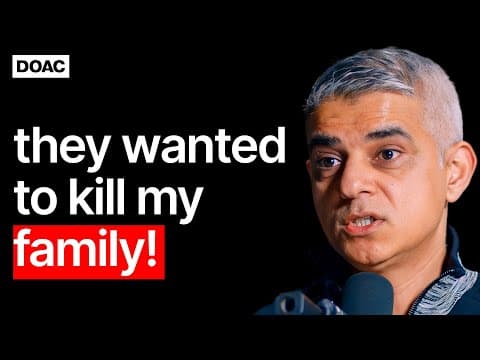 Sadiq Khan: The Dark Side Of The Police. How Safe Are We REALLY? | E216 thumbnail
