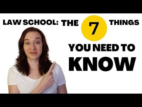 How to Get Ready for Law School | What You Need to Know Before You Start in 2023 thumbnail