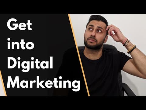 How To Get Into Digital Marketing - Tips and My Digital Marketing Career Journey thumbnail