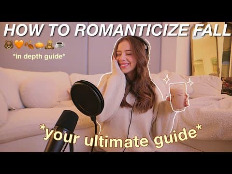 THE ULTIMATE FALL GUIDE 2023 | how to romanticize the season, bucket list ideas, current trends, etc thumbnail