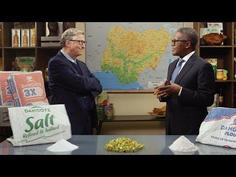 Talking malnutrition with Aliko Dangote thumbnail
