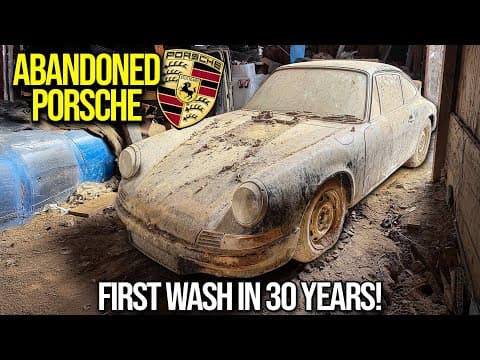 Buying An ABANDONED Porsche BARN FIND | First Wash in 30 YEARS! thumbnail