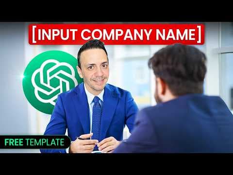 How to Prepare for a Job Interview with AI thumbnail