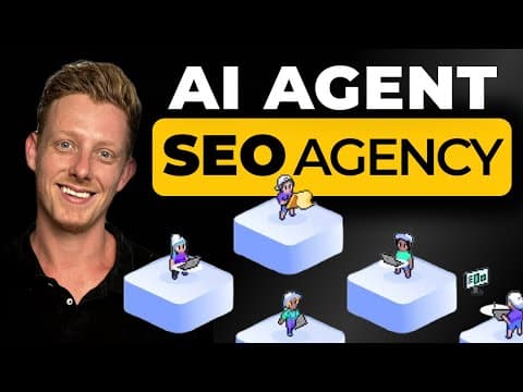 How I Automated an SEO Agency with 15 AI Agents (No-Code) thumbnail