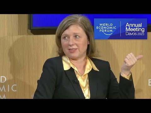 The Clear and Present Danger of Disinformation | Davos 2023 | World Economic Forum thumbnail