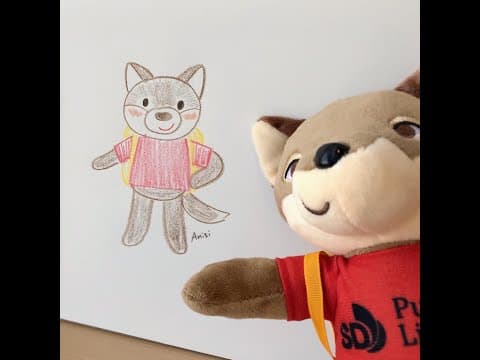 How to Draw Odi the Coyote Step-by-Step thumbnail