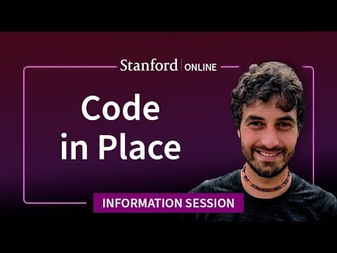 Information Session: Code In Place 2025 thumbnail