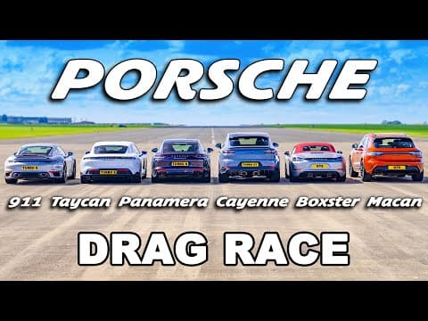 Every Porsche DRAG RACE thumbnail